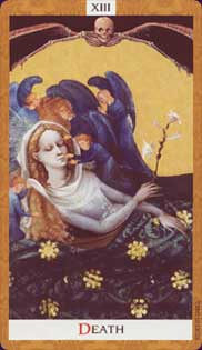 Death from the Golden Tarot Deck