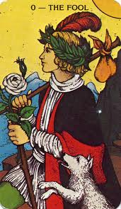 The Fool from the Morgan Greer Tarot deck