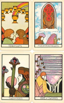 Minor Arcana from the <a target="_blank" href="https://www.amazon.com/gp/product/0913866695/ref=as_li_tl?ie=UTF8&camp=1789&creative=9325&creativeASIN=0913866695&linkCode=as2&tag=bohem04-20&linkId=b90da56e27529d9d4e347ed1e96be37e">Aquarian Tarot</a><img src="//ir-na.amazon-adsystem.com/e/ir?t=bohem04-20&l=am2&o=1&a=0913866695" width="1" height="1" border="0" alt="" style="border:none !important; margin:0px !important;" /> at www.BohemianPathTarot.com