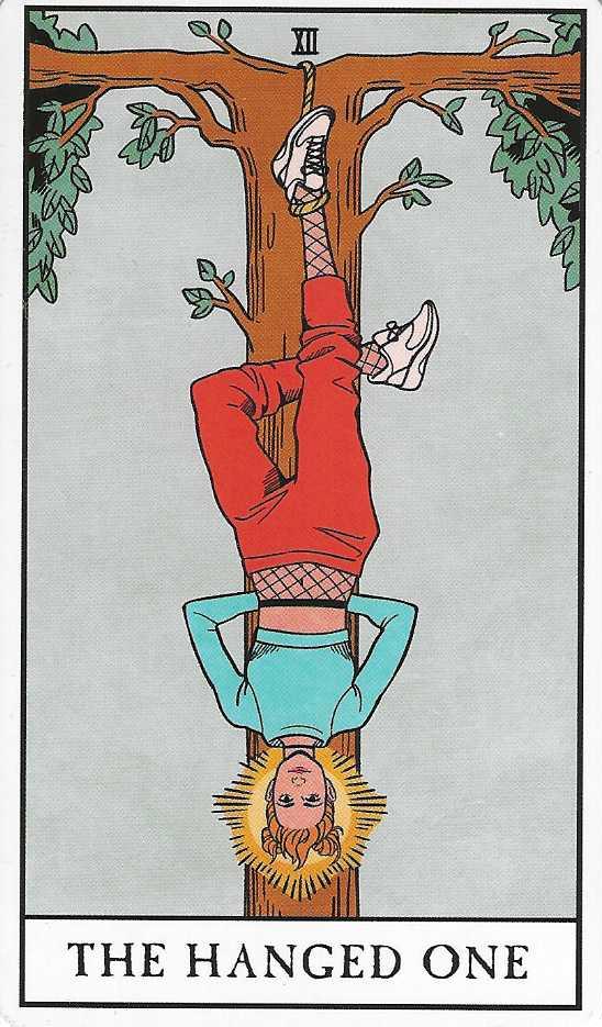 The Hanged One from the Modern With Tarot